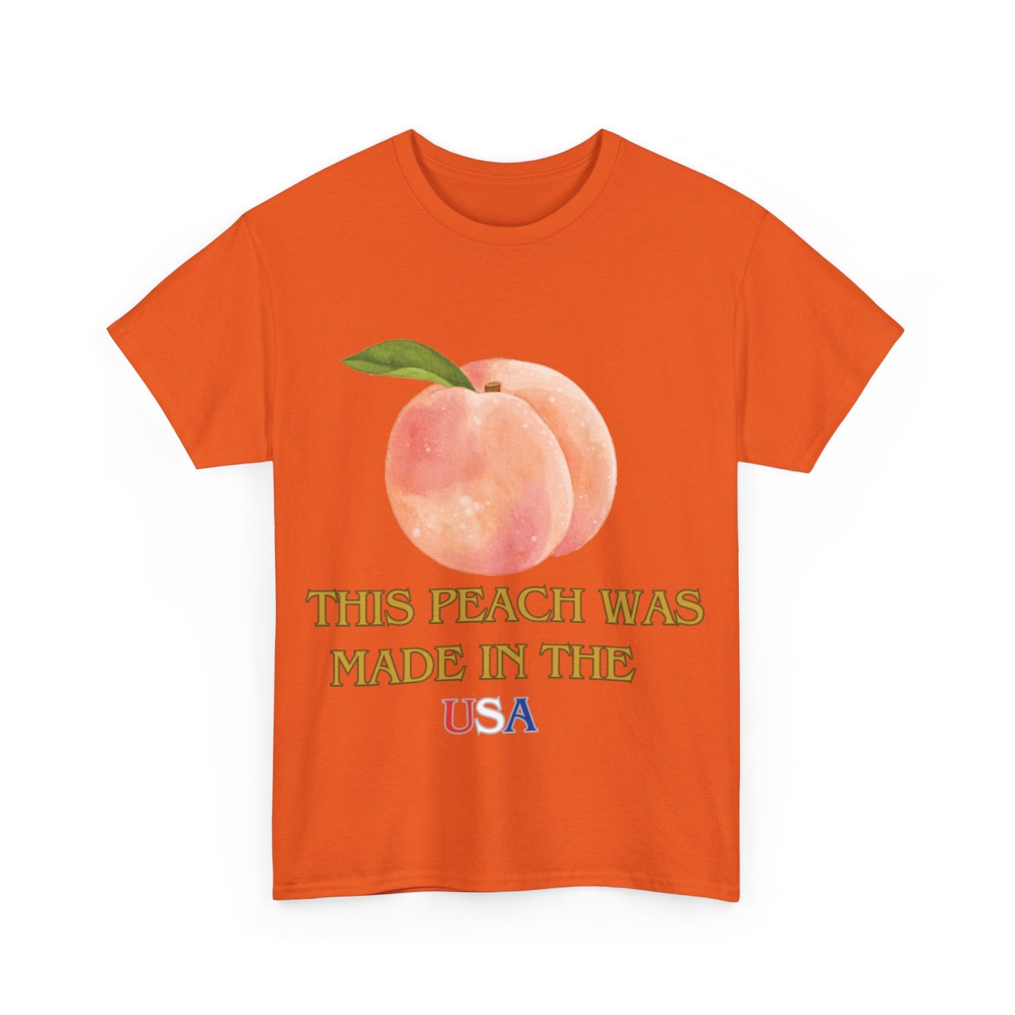 Proud American Peach - Made in the USA T-Shirt