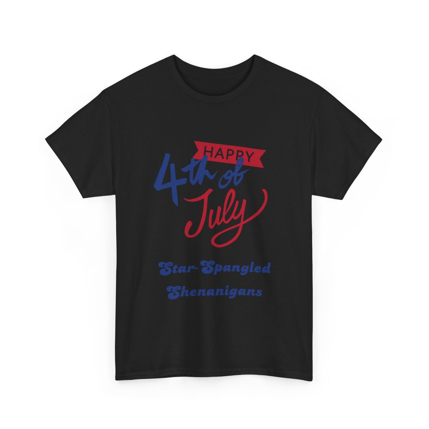 4th of July Star Spangled casual Unisex Heavy Cotton T-shirt