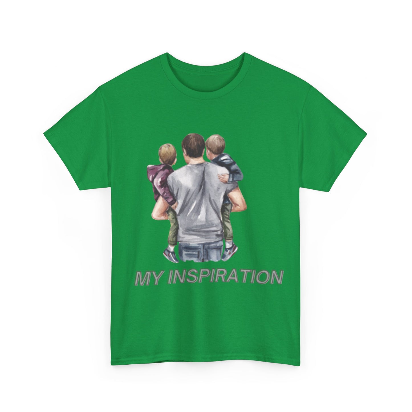 Inspirational 'Dad Inspiration' Logo T-shirt - Great Gift for Dads