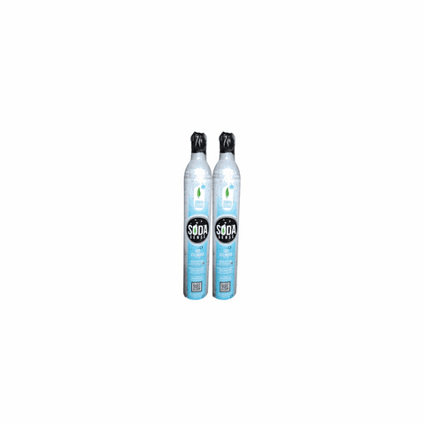 2 Pack CO2 Refill Cylinders – Compatible with Aarke and Soda Sense Sparkling Water Makers
