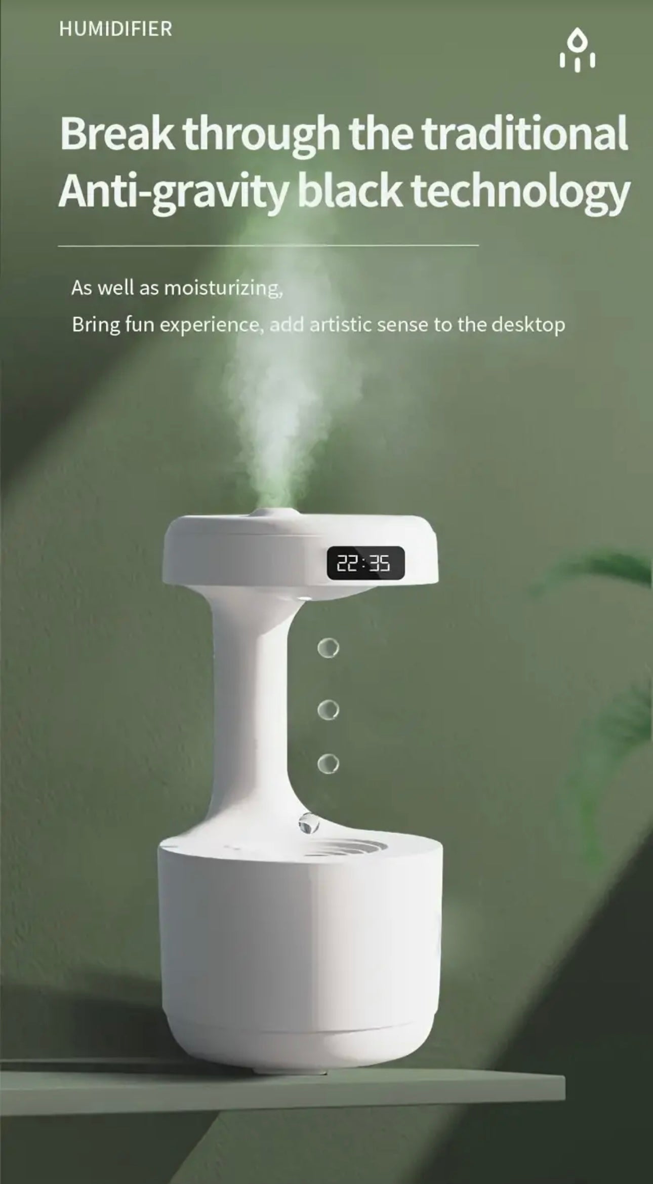 Anti Gravity Air Humidifier