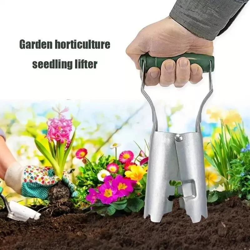 Garden Bulb Planter Tool Set – Includes Bulb Planting Tool & Dibber