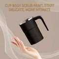 Smart Self-Stirring Electric Coffee Mug – USB Rechargeable with Temperature Display
